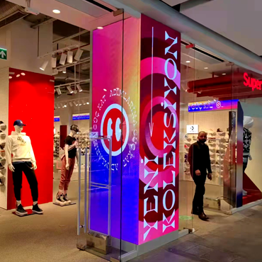 Clothing Store LED Displays