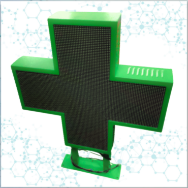 pharmacy led cross display